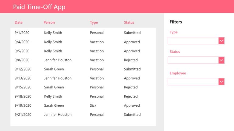 Power Apps Filter Menu: Apply, Clear and Reset - Matthew Devaney