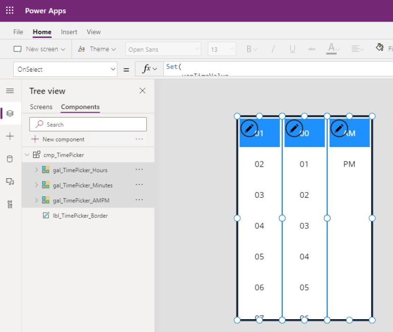Make A Time Picker In Power Apps Matthew Devaney Make A Time Picker In Power Apps Matthew Devaney