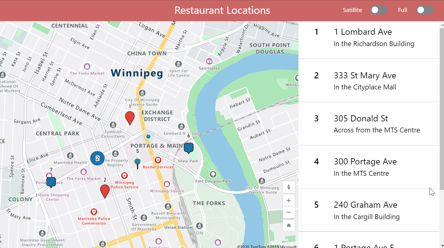 Power App Template For Mapping Out Locations 