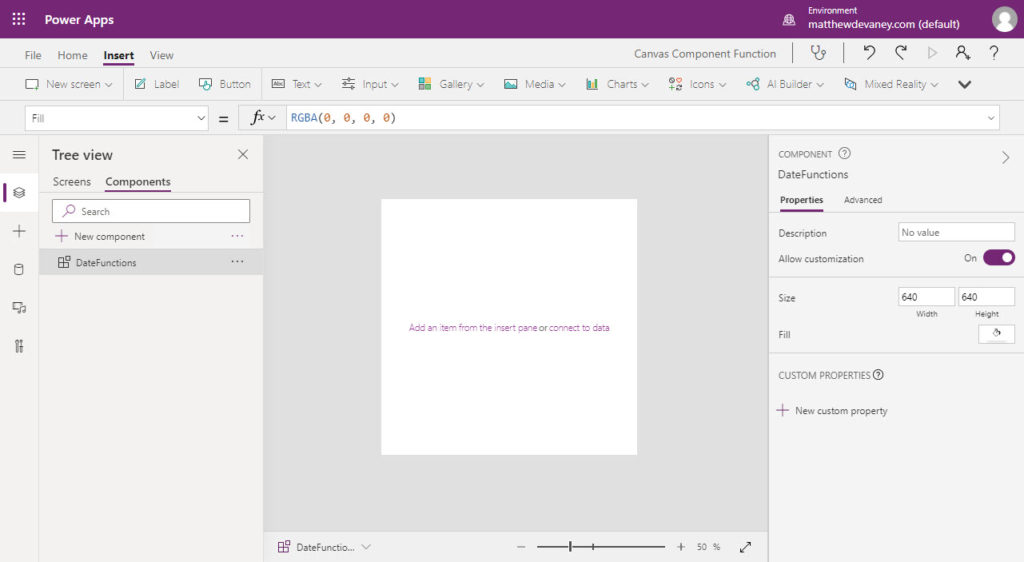 Power Apps Custom Functions & Reusable Code - Matthew Devaney