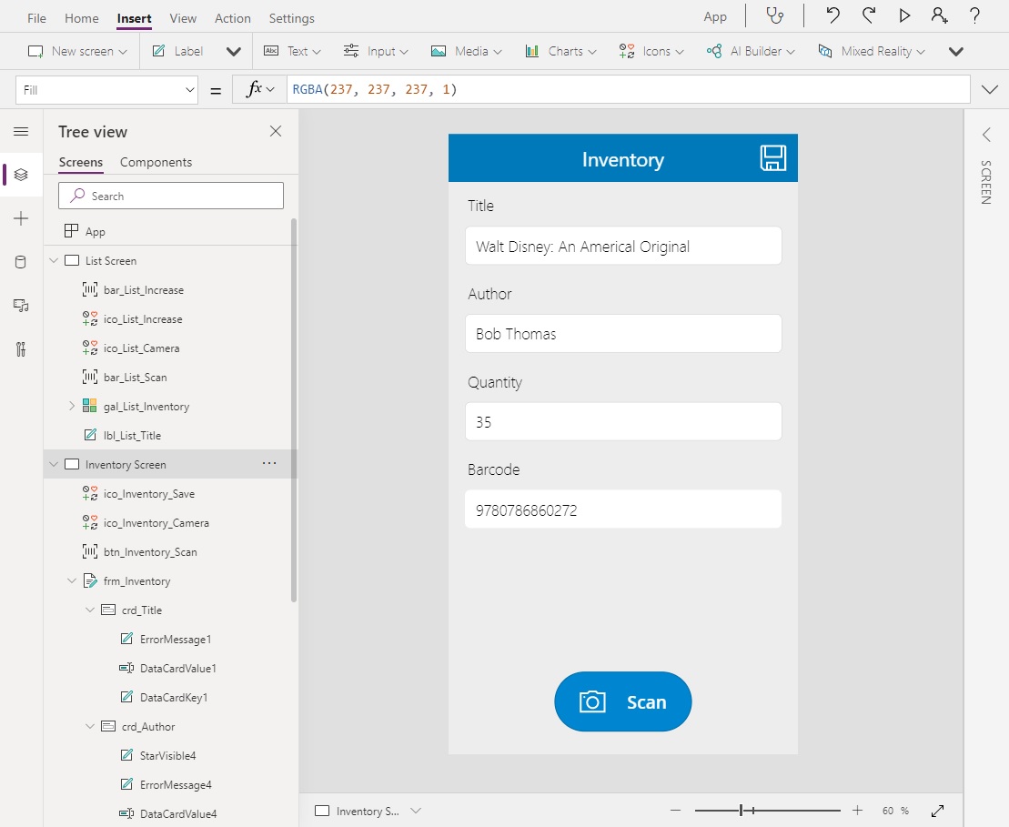 Power Apps Barcode Scanner Matthew Devaney
