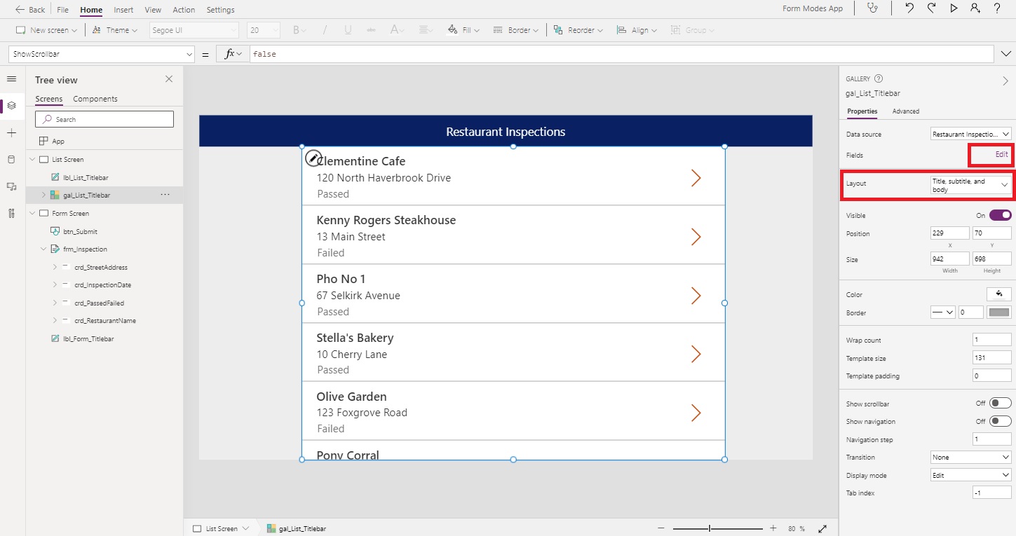 Power Apps Form Modes - NewForm, EditForm and ViewForm