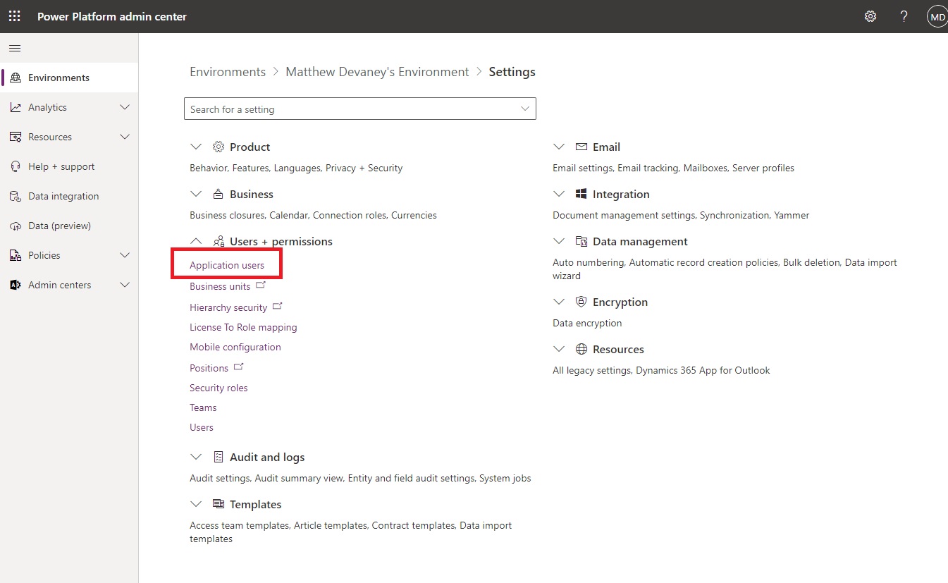 A Visual Guide To Power Platform Service Principal Setup