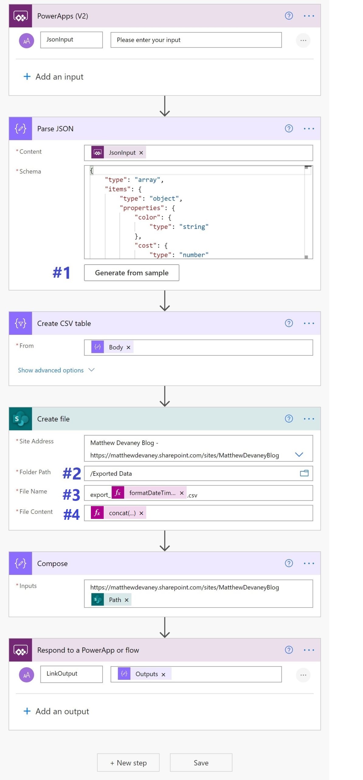 Power Apps Export To Excel As A CSV File - Matthew Devaney