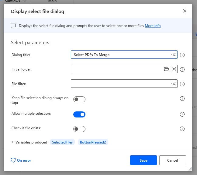 Split PDFs by Bookmark using Power Automate - Aquaforest