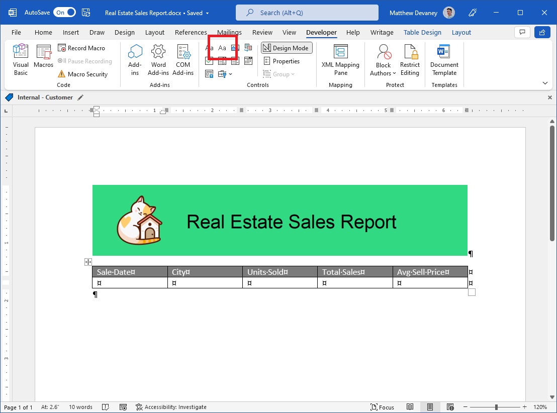 Power Automate Create Word Document With A Repeating Section