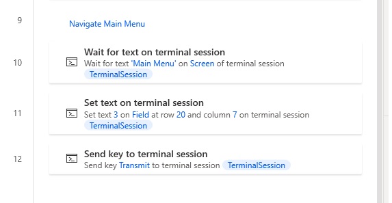 How To Run AS400 With Power Automate Desktop Terminal Actions