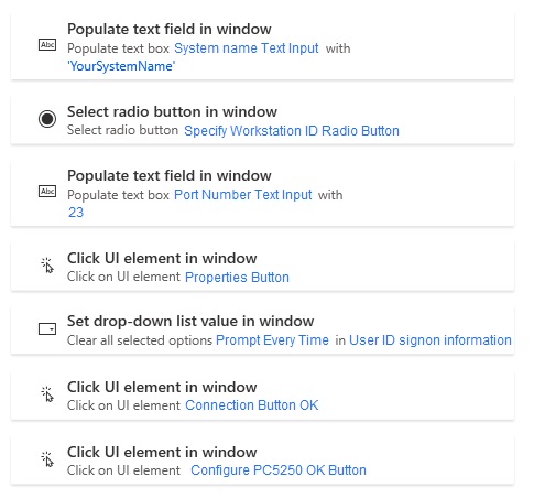 How To Run AS400 With Power Automate Desktop Terminal Actions