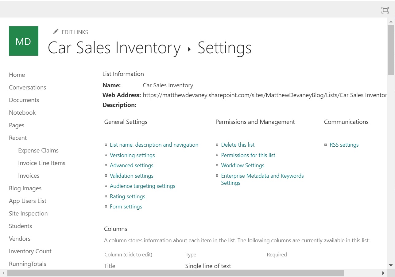 SharePoint Delegation Cheat Sheet For Power Apps Matthew Devaney