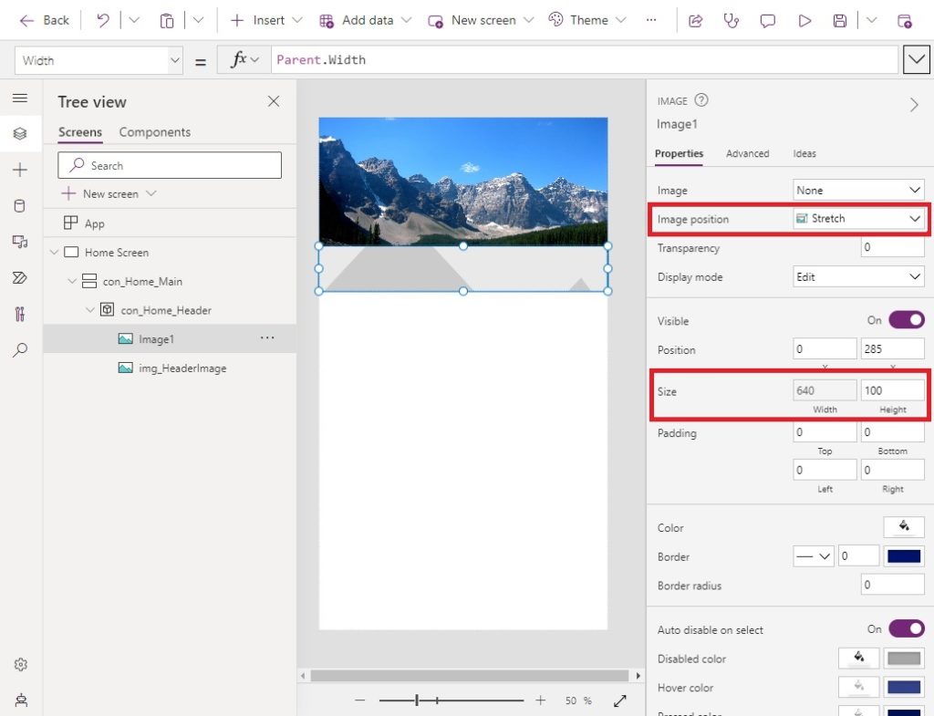 Power Apps Curved Header UI Design For Mobile Apps
