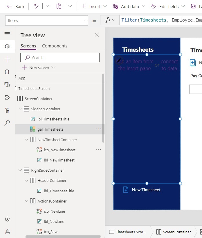 Make A Power Apps Timesheet App Part 2