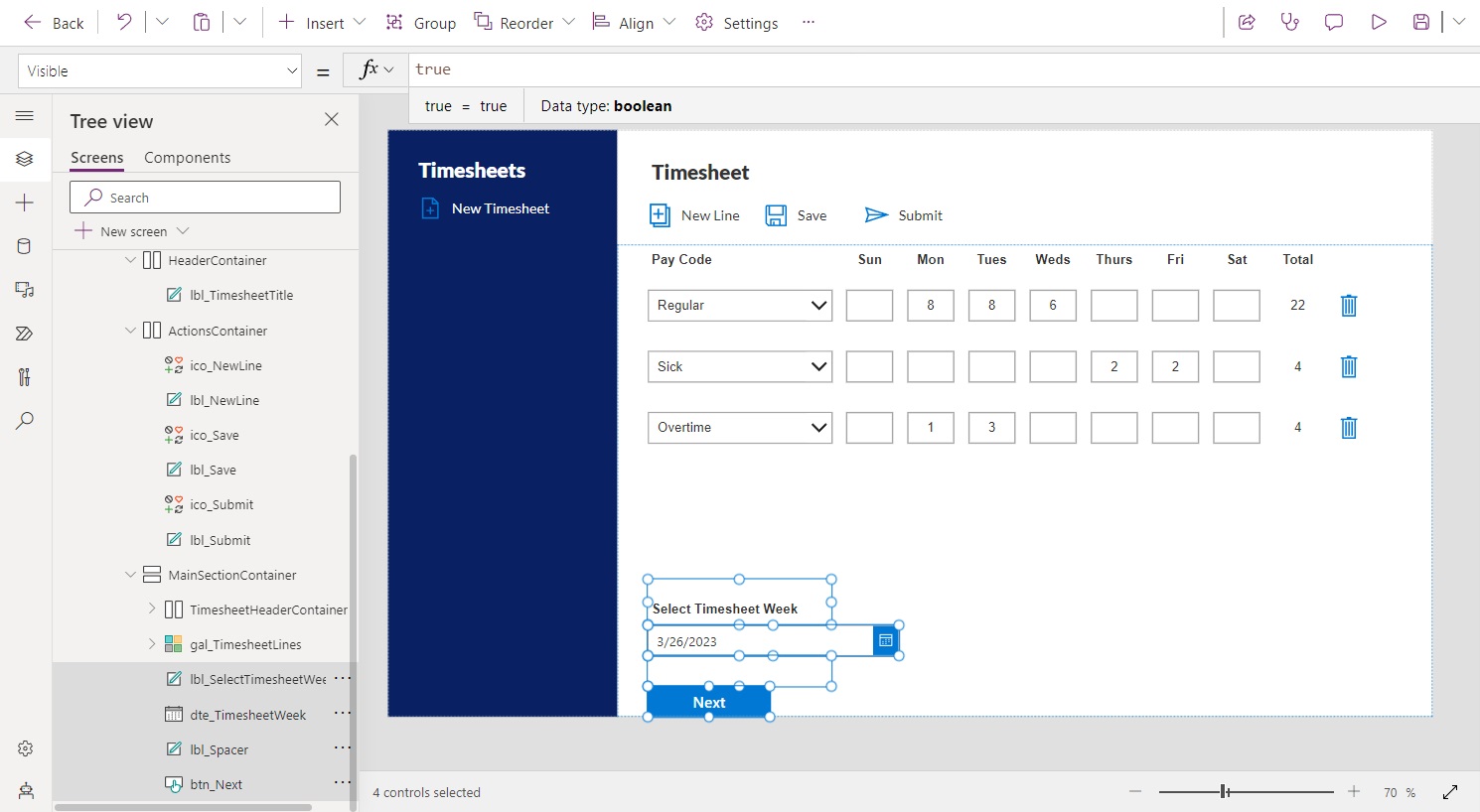 Make A Power Apps Timesheet App Part 2