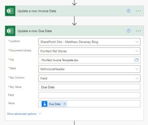 Fill-In An Excel Template With Power Automate