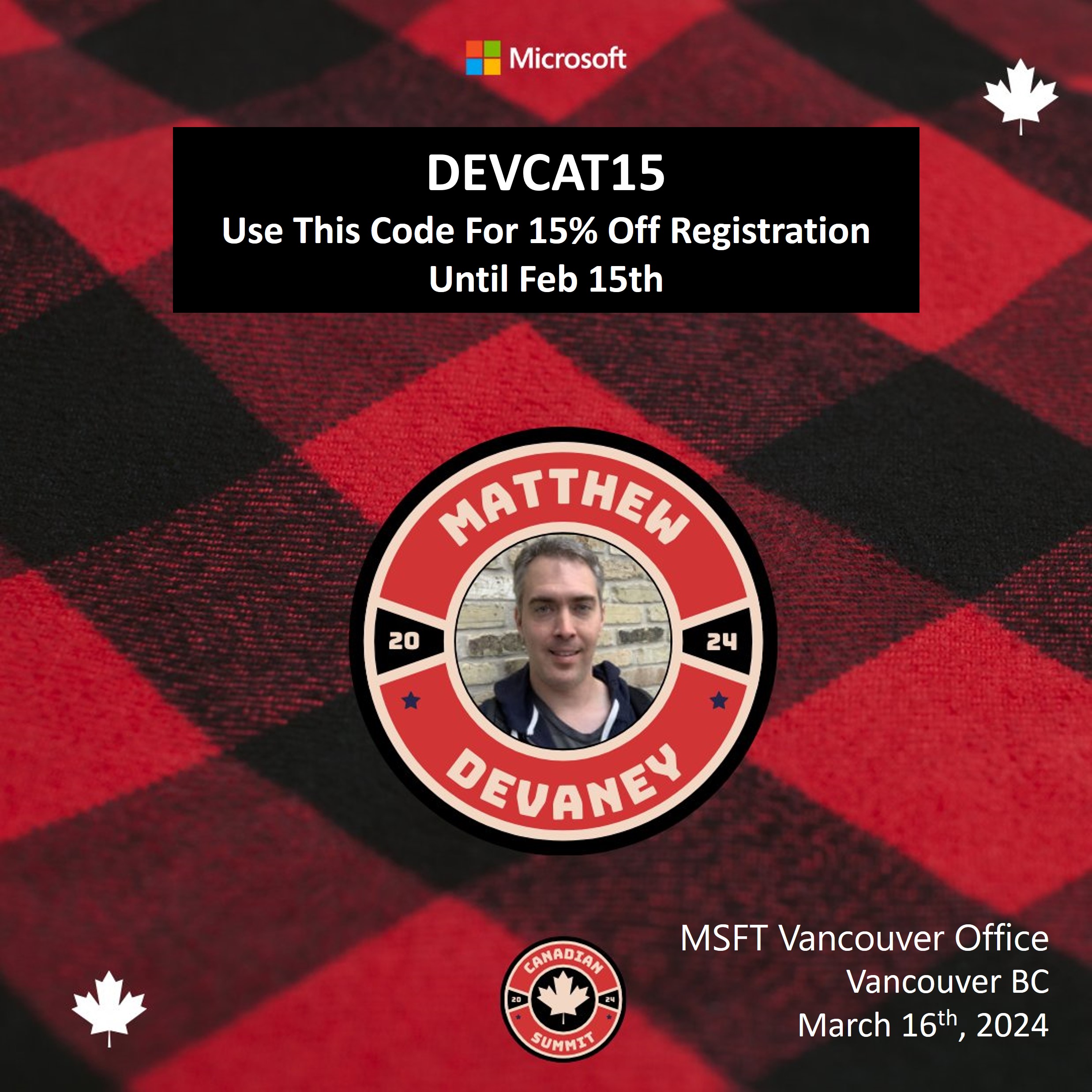 Canadian Power Platform Summit Discount Code (15% Off)