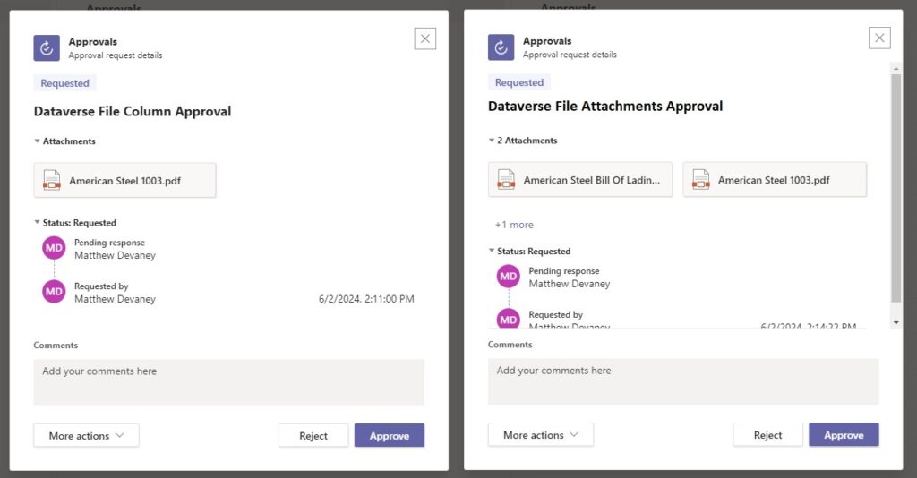 Power Automate Approvals Attachments With Dataverse Files Power Automate Approvals Attachments With Dataverse Files