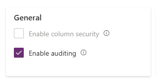 How To Enable Column Level Security In Dataverse