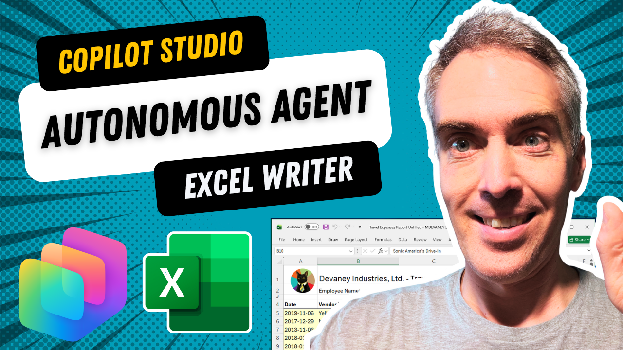 Video: Incredible Excel-Writing Autonomous Agent In Copilot Studio